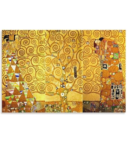Amazon.co.jp: グスタフ クリムト 生命の樹 Tree Of Life (detail 1